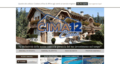 Desktop Screenshot of cima12.it